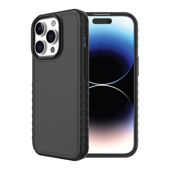 Black Protective Gel Phone Case for iPhone 13 or 14 Pro - Picture 7 of 10